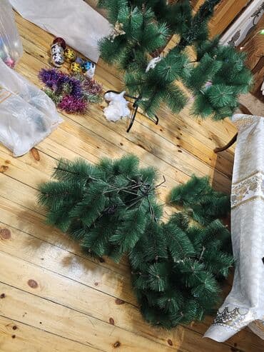 böyük yolka: Süni Yeni il ağacı (Yolka) - Klassik konus formalı, sıx budaqlı — 7