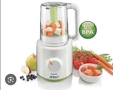 Philips AVENT buxarlı bişirici və blender – körpə qidalarının lalafo.az -da Philips AVENT buxarlı bişirici və blender – körpə qidalarının