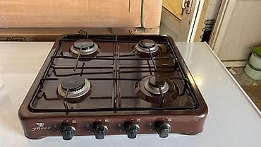 qaz requlyator: Qaz sobası Stolüstü, 4 gözlü, Yeni — 2