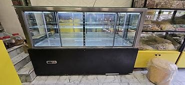 şüşəli soyuducu: Soyuduculu vitrin – şüşə qabaqlı, paslanmayan polad çərçivəli — 6