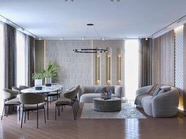 ремонт компрессоров: Müasir interyer dizayn xidməti – qonaq otağı və yemək zonası üçün — 1