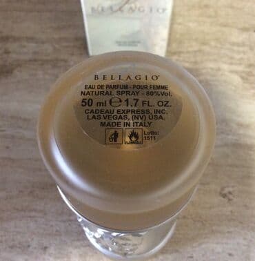 xonça şəkli çəkmək: Parfum Bellagio, EDP, 50 ml, vintaj, Made in İtaly, daha buraxılmır — 5