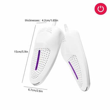 daban təmizləyən aparat: Ayaqqabı qurudan 🥰 360 dərəcə olmaqla hər tərəfdən isti verməklə — 4