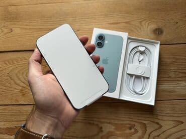 nokia 6100 mobile: IPhone 16, 128 GB, Yaşıl, Face ID — 7