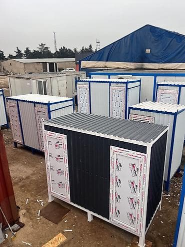 kantiner satisi: Metal karkaslı, sendviç panelli mobil sanitar konteyner - İkili — 5