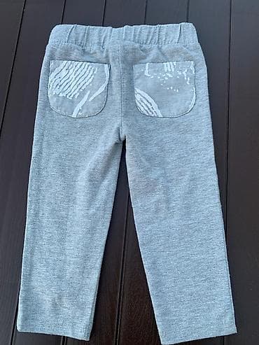 stringer alt geyimi: Uşaq leggingsi – Emporio Baby, 24M - Rəng: açıq boz (melanj) - Ölçü — 2