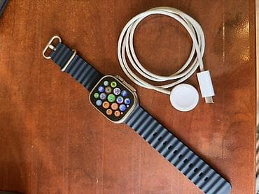 Smart saat, Apple, Suya davamlı, rəng - Qara