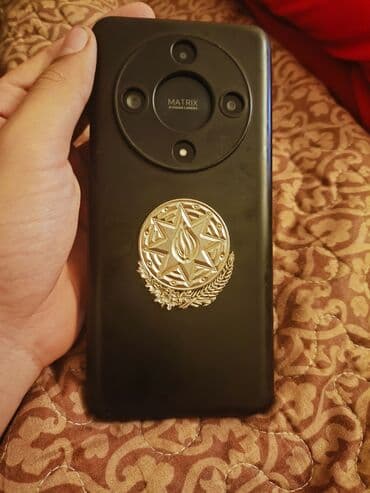 телефон fly evo tech 4: Honor X9b, 256 GB, rəng - Qara, Barmaq izi — 1