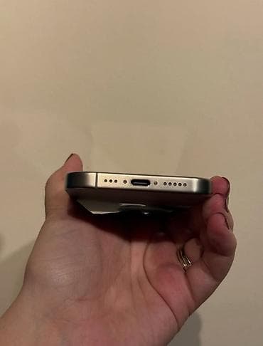 ucuz iphone telefonlar: IPhone 15 Pro, 256 GB, Natural Titanium, Zəmanət, Kredit, Simsiz şarj — 5