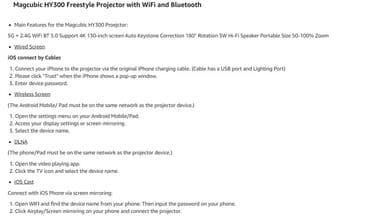 yeni nomreler: Yeni Portativ Proyektor Magcubic — 4