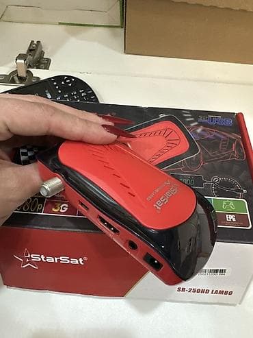 hd krosna aparati satilir: StarSat SR-250HD Lambo rəqəmsal TV qəbuledicisi - Full HD 1080p — 1