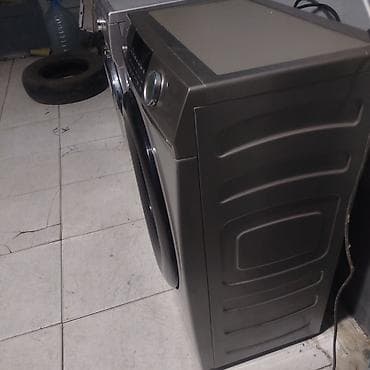 ремонт iphone: Haier önyükləməli paltaryuyan maşın - Rəng: metalik boz, qara ön — 2