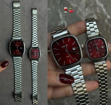 qadın qol saatı: Klassik Saat dəsti, rəng - Gümüşü — 7