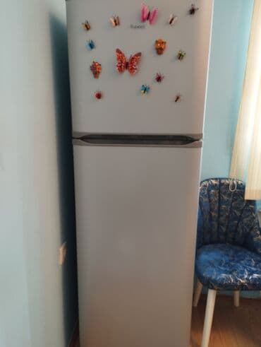 soyuducu biryusa: İki qapılı soyuducu - Rəng: ağ - Üst qapı – dondurucu bölmə, 2 ədəd — 1