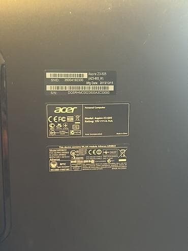 prosessor qiymetleri: Satılır — Acer Aspire Z3-605 Acer Aspire Z3-605 monoblok kompüter — 3
