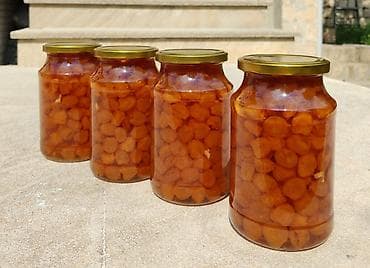 Варенье: Ağ Gilas Mürəbbəsi Damağınızda dad buraxacaq, KƏHRƏBA rəngli dən — 2