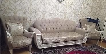 perla divan: L🅰/ divan kreslo dəsti 499 azn. Təzə kimidir, heç bir defekti yoxdur — 1