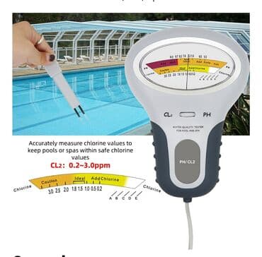 прибор: Suyun tərkibində xlor ( CL2 ) və PH ölçer test cihazı. - Model — 1