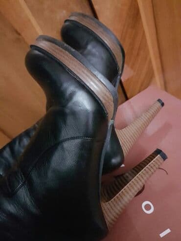 qadın çəkmə: Ölçü: 35, rəng - Qara, İşlənmiş — 3