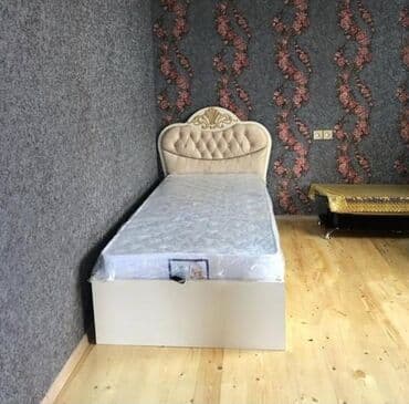 divan çarpayı: Yeni, Təknəfərlik çarpayı, Bazalı, Matras ilə, Azərbaycan — 3