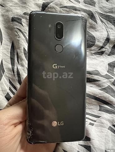 samsunq telfonlar: LG G7 Thinq, rəng - Qara — 1