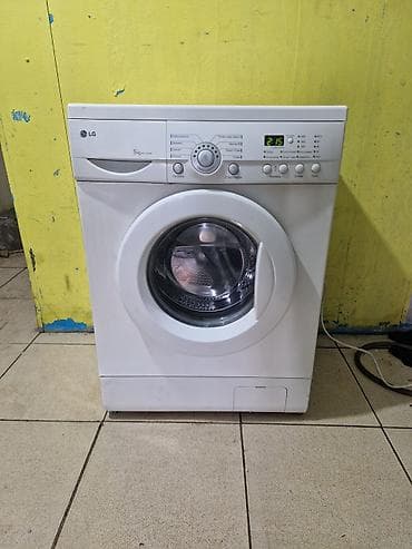 ev masin: Paltaryuyan maşın LG, 5 kq, İşlənmiş, Avtomat, Qurutma var, Kredit yoxdur, Ödənişli çatdırılma — 4