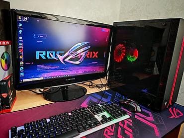 hdd 320: Rgb case Manitor 24 innc Anakart: gigabyte Prosessor: İ5 3470 — 2