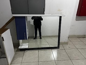 güzgu: Güzgü Divar üçün, Düzbucaqlı, Dekorativ, Çərçivə ilə — 1