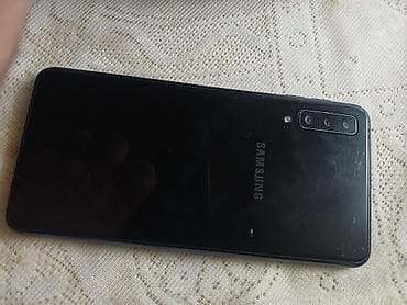 galaxy a50: Samsung Galaxy A50, rəng - Qara, Barmaq izi — 1