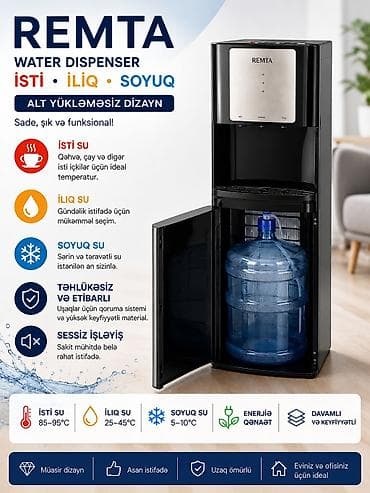 Dispenser Döşəməüstü, Su soyutma ilə, Yeni lalafo.az -da Dispenser Döşəməüstü, Su soyutma ilə, Yeni