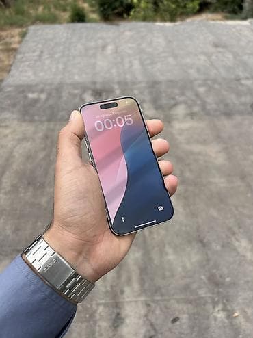 Мобильные телефоны и аксессуары: IPhone 15 Pro, 128 ГБ, White Titanium, Гарантия, Беспроводная зарядка, Face ID — 2