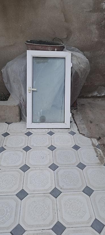 dərzi şəkilləri: İşlənmiş İkiqat şüşə paketi Plastik pəncərə, Еni: 140 sm, Uzunluğu: 160 sm — 2