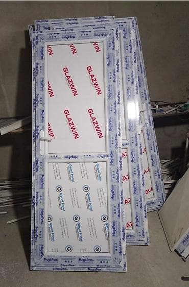 PVC ağ plastik qapilar 85Azndən. - Material: PVC profil (üzərində