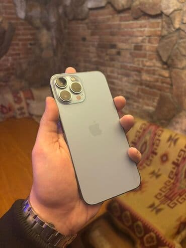 IPhone 13 Pro Max, 128 GB, Sierra Blue, Face ID