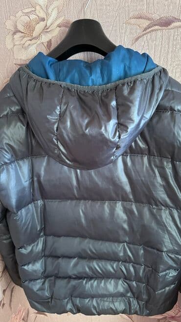 джинсовая куртка: Calvin Klein куртка,размер XXL,пух — 4