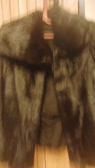 kürkler: Qısa xəz pencək – tünd rəng - Model: qısa kəsimli, dizdən yuxarı — 3