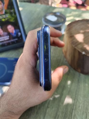 iphone 8pulus: IPhone 17 Pro Max, 256 GB, Blue Titanium, Barmaq izi, Face ID, Sənədlərlə — 2