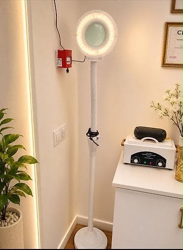 LED işıqlı böyüdücü floor lamp - Peşəkar salon və estetik kabinetlər