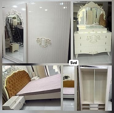 Yataq mebeli 720 manat.Mdf matreal,masin boyasiyladi .Catdirilma