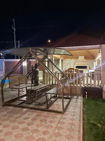 kursulu ev: Novxanıda yerləşən isti, hovuzlu bağ evimiz xidmətinizdədi,xidmətə — 5