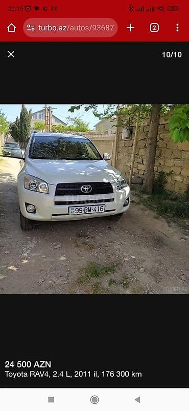 2.2 cdi mator: Toyota RAV4, ağ rəng, 5 yerlik kompakt SUV. Texniki və daxili — 5