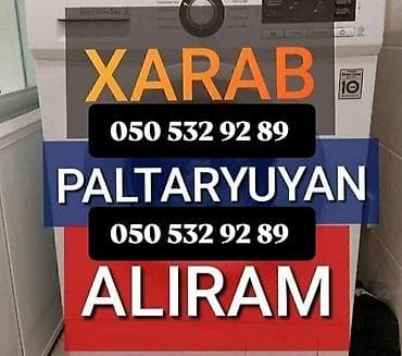 050 532 92 89 XARAB PALTARYUYAN MAŞIN SEÇİB İŞİMİZƏ YARAYAN OLANINI