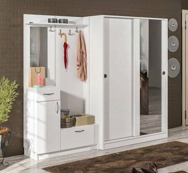 шкаф под стиральную машину в ванной: Düz dolab, Dəhliz üçün, Paltar üçün, Açılan, Korpuslu, 2 qapılı — 2