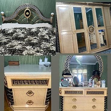 uşaq doşəyi: Ema*Yatağ Mebeli 550₼Satilir* Matras daxil. bazasizdi. çox — 1