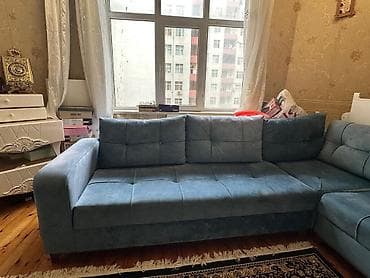 kafe divan: Künc divan, İşlənmiş, Açılan, Bazalı, Vеlur parça — 5