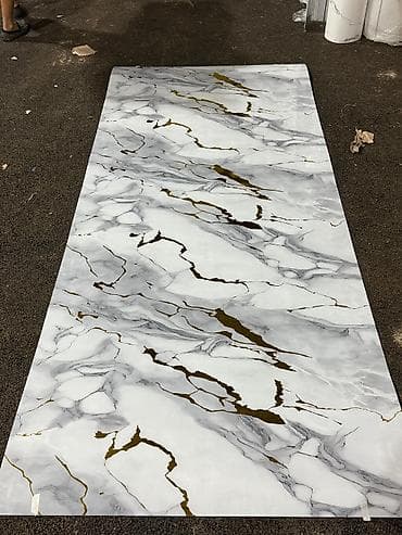 🏠 MƏRMƏR EFFEKTİ PVC DİVAR PANELLƏRİ ✨ 🔥 Evinizə həm qəşəng görünüş
