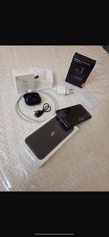 iphone ucuz modeli: IPhone 11, Qara, Face ID — 4