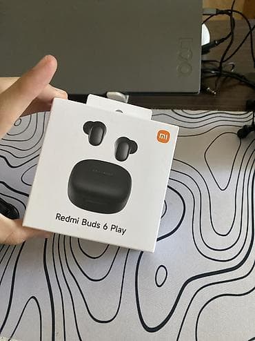 Yeni Simsiz (Bluetooth) Qulaqcıqlar, Xiaomi, rəng - Qara
