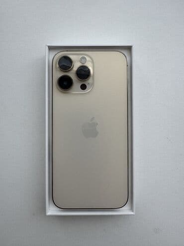 iphone 17 pro qiymət: IPhone 14 Pro Max, 128 GB, Qızılı, Simsiz şarj, Face ID — 3