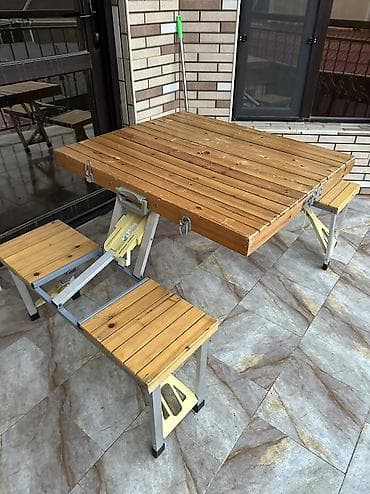 ucuz vesobet: Maştağadadır
Səyahət üçündəniz üçün əla stol -stul dəsti — 2